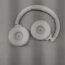 JBL Tune 510BT  Bluetooth headphones with up to 40 hours battery, microphone for call, foldable and comfortable, Android and iOs compatible (White)