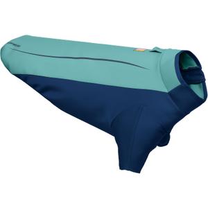 Ruffwear, Undercoat Water Dog Jacket, Insulated Amphibious Gear for Cold Water Swimming, Aurora Teal, Small
