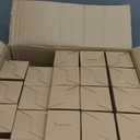 VITEVER [ 20pcs Set ] Glass Cups with Bamboo Lids and Glass Straw - Beer Shaped 16 oz Iced Coffee Drinking Glasses, Cute Tumbler Cup for Smoothie, Boba Tea, Whiskey, Water