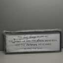 Comurdyo The Best Things in Life Sign 32''12'' Framed Wood Memories Inspirational Quotes Wall Decor Vintage Farmhouse Wedding Gifts Sign Wall Art for family Home Bedroom (Black)