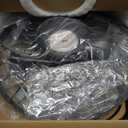 LEDIARY 20" Outdoor Ceiling Fan with Lights,IP65 Waterproof Gazebo Hanging Fan with Remote Control Smart App, Plug in Caged Ceiling Fan with 3CCT 6-Speeds for Patio Porch Pergola(Black)