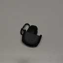 Olytop for New Bose QuietComfort Earbuds II (2022) / Ultra (2023) Case Cover with Lock Clip&Cleaner kit Pen, Rugged Shockproof Protective Hard Skin with Carabiner Men Women for Bose QC 2 - Black