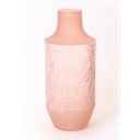Bambeco 6 x 13 Pink Glass Vase
