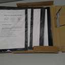 Relx 6 Pcs 8.5 x 11'' Self-Adhesive Magnetic Wall Signs Holder Magnetic Picture Frame Document Holder Wall & Window Adhesive Frames for Office Home Store Restaurant