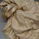 Ruisita 120 Inches Round Satin Tablecloths Champagne Overlay Round Satin Table Cover Bright Silk Tablecloth Smooth Fabric Tablecloth for Wedding Banquet Table Decoration