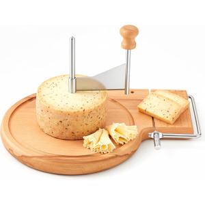 2-in-1 Cheese Curler and Slicer Board, Cheese Shaver, about 12 inches/ 29.5 cm