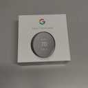 Google Nest Thermostat - Smart Thermostat for Home - Programmable Wifi Thermostat - Charcoal