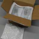 4 Cup Square Glass Food Storage Container with Lids, Square Glass Soup Container with Airtight Lids, 32 OZ Food Prep Bowls for Leftovers, Salad, MicrowaveFridgeDishwasher Safe (2 Pack)