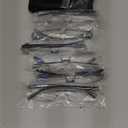 Gaoye 6 pack 1.25 Executive Style Reading Glasses Men - Durable Readers with Blue Light Filtering- Comfortable Fit with TR90 Frames (Black)