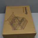 Dish Drying Rack - Extendable Dish Drainer, Large Dish Rack for Kitchen Counter, Rustproof Dish Strainer with Utensil Holder and Cups Holder, 2 Tier Black