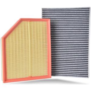 Engine & Cabin Air Filter for Volvo XC60 & V90 Cross Country 2018-2025, XC90 2016-2026, S60 2019-2025, S90 2017-2025, V60 2021-2025, V60 Cross Country 2024-2025, V90 2018-2023;Replace CA12077 31407748
