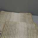 BSICPRO Bathroom Rugs and Mats Sets, 2 Piece Thick Absorbent Chenille Bath Mat Rug Set Non Slip, Soft Shaggy Bath Room Floor Mats for Bathroom, Machine Washable (20" x 32" Plus 16" x 24", Beige)