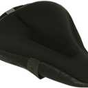 QBXMY7 Bike Seat Cushion, Waterproof Gel Bike Seat Cushion Cover - Soft Padded Comfort for Men & Women