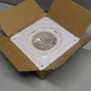 Dryer Vent Connector Kit, Dryer Vent Wall Plate with Quick Connect & Disconnect, Twist Lock Dryer Duct Connector Kit Fits 4 Inch Tubes, Covers Area 7 Inch x 7 Inch, for Dryer Washer Bathroom
