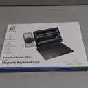 Keyboard Case for iPad 11th (A16, 2025) & iPad 10th Generation, Ultra-Slim Magic Keyboard with Multi-Touch Trackpad, 7 Colors Backlight, Smart Keyboard for iPadA16, Black