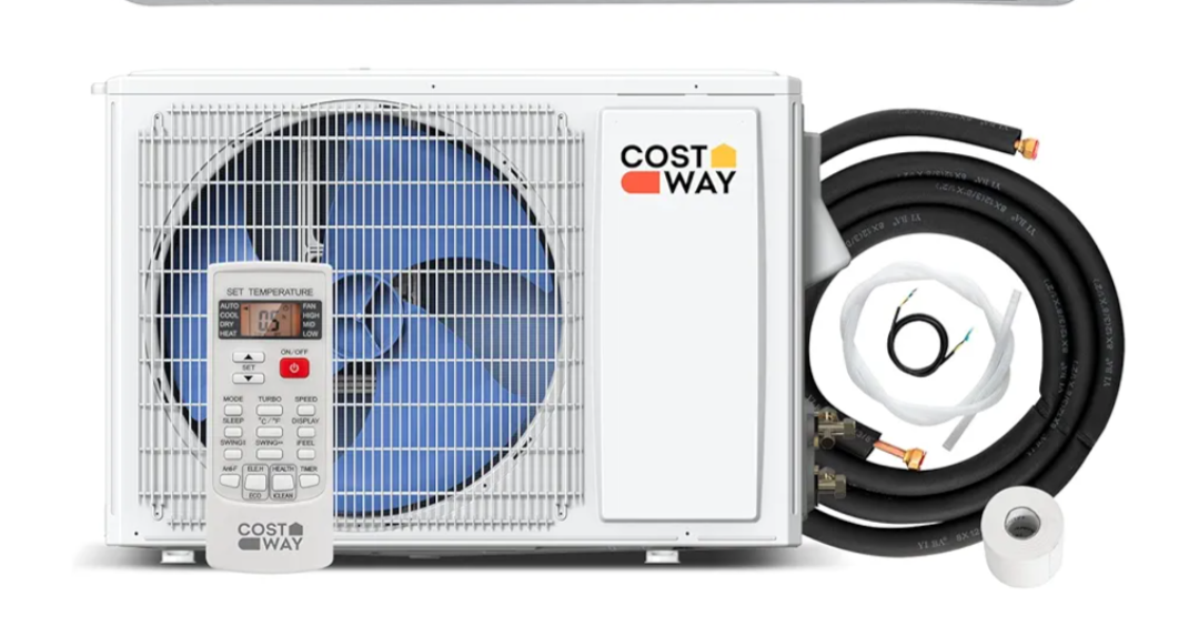 12000BTU Mini Split Air Conditioner& Heater, 20 SEER2 115V Wall-Mounted Ductless AC Unit Cools Rooms up to 750 Sq. Ft, Energy Efficient Inverter AC with Heat Pump (Blast Series)