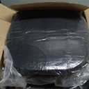 Non Slip 2.4" Thick Metal Chair Cushions 4 Pack 14"x14" Black