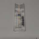 MioHHR Slim Metal Band Compatible with Apple Watch Band 42mm(Series 11 10) 41mm(Series 9 8 7) 40mm(Series 6 5 4 SE3/2/1) 38mm(Series 3 2 1),Stainless Steel iWatch Bands for Women,Silver/Gold