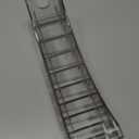 Clipper Guard Holder Organizer with 10 Slots, Black, Sturdy Polycarbonate Material