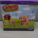 Walking Toy Dog - Walking Puppy | Realistic Plush Toy | Puppy Toy for Young Children, Interactive Electronic Animals, Walking Dog with Rope and Barking Tail