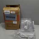 Delamu 2-Tier Multi-Purpose Bathroom Under Sink Organizers and Storage, Stackable Kitchen Pantry Organization, Pull Out Medicine Cabinet Organizer with Movable Dividers, White, 2 Pack