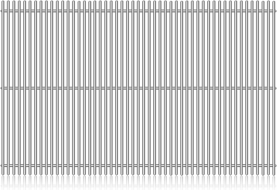 18.75" Grill Cooking Grates Replacement for Weber Genesis 2 GS4 Grates 66089 66097 7854, Weber Genesis II/LX 400 Series E-410, E-435, S-410, S-435, SE-410, LX E-410, LX S-440, Stainless Steel