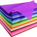 120 Sheets Colored Tissue Paper Bulk Wrapping Craft Paper 20 x 26 for Art Gift Tissue Decoration, 24 Colors