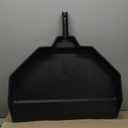 Emsco Group Enormous Yard & Garage Dust Pan  24-Inch Mouth  Lightweight, Durable  Clip-On Features