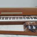 Donner DDP-80 PLUS Digital Piano 88 Key Weighted Keyboard, Home Electric Piano, Supports USB-MIDI & Headphones Connection, Semi-open Cover Designed, with Metal Three Pedal, Power Adapter (Full, Wood Color)