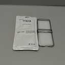 DAKORIE
for Motorola Razr 2025 Case Clear with Hinge Protection Shockproof Phone Cover for Moto Razr 2024 2025 - Clear Sliver