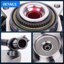 Autoround 515079 Front Wheel Bearing and Hub Assembly Fit for Ford F-150 4WD 2005-2008, F-150 Heritage 2004, Lobo 2005-2008, Lincoln Mark LT 2006-2008, 6 Lugs w/ABS