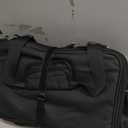 Expandable Lunch Box Cooler Bag - Insulated Heavy Duty Lunch Bag for Men Women - Large Lunchbox for Adults Work Outside Picnic Black 22L