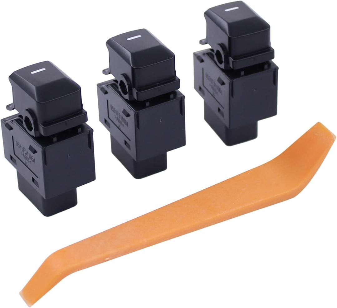 ApplianPar Rear and Front Passenger Side Window Switch for Kia Sportage 2011-2016