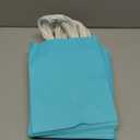 Qiqee 30PCS Medium Gift Bag with Handles Bulk 11"x5"x8" Gift Bags Lake Blue Bags Multiple Uses (Medium Size)