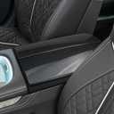 for BMW 7 Series G11 G12 2016-2022 Accessories Armrest Cover Lid ABS Carbon Fiber Color Sticker Decal Car Center Console Storage Box Cover Trim