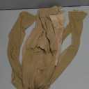 Paralinda 3 Pairs Women's 20D Pantyhose with Control Top and Reinforced Toes (Large, Nude)
