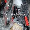 Pedal Exerciser Bike Hand Arm Leg and Knee Peddler Adjustable Fitness Equipment for Seniors, Elderly Home Dual Pedal Exercise Bike for Total Body - Great Gift for Elderly Rehab (Upgraded Version with Monitor)