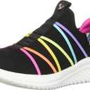 Skechers Kids Ultra Flex 3.0 Sneaker (1 Little Kid, Black/Multi)