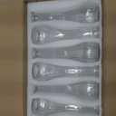 NUPTIO Glass Bud Vases Centerpiece: 12 Pcs Small Flower Vase for Wedding in Bulk - Cute Clear Ribbed Vase for Party Events Home Table Decor