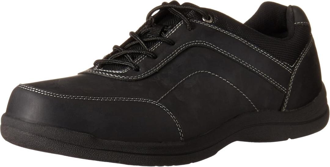 Propét Men's Gino Casual Shoe  (8.5, Black)