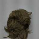 Men's 80s Short Blonde Mullet Wig, Disco Rocker Punk Synthetic Cosplay Halloween Wig