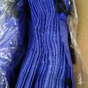 KUUQA 100Pcs Blue Drawstring Backpack Bag Sack Drawstring Bags Bulk String Bags Storage Bags for Sport Gym Traveling