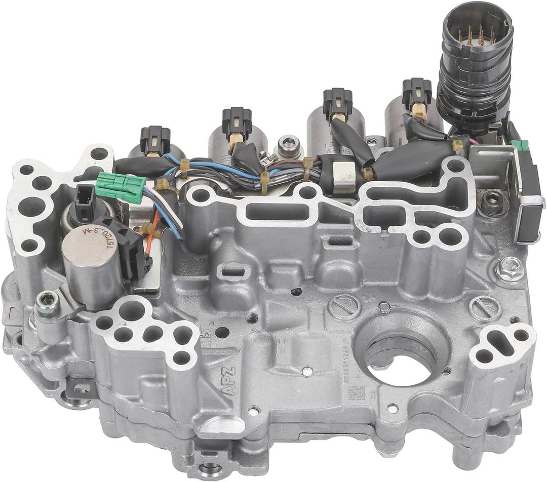 JF015E RE0F11A Transmission Valve Body W/Solenoids Compatible with Nis san Versa 2014up
