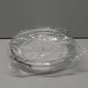 LAMU 2 Pack Lazy Susan Organizer 9.25 inch Lazy Susan Turntable for Cabinet, Rotating Spice Organization for Cabinet, Kitchen, Table Top, Countertop, Pantry Fridge Organizers and Storage, Clear