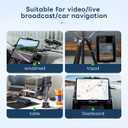 FANAUE Tablet Holder for Car with Ball Head, Lightweight Design, 360 Rotatable Ipad Mount - for Your Windshield, Dashboard, or Desk,Compatible with All 8"-12.9" Tablets (iPad mini, iPad Pro 12.9)