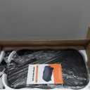 Vibration Plate Exercise Machine, 130 Levels Full Body Workout Vibrating Plate for Lymphatic Drainage Weight Loss, 450 Lbs Capacity Shake Platform with Resistance Bands Bluetooth for Women Men (Large)