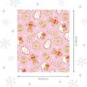 Ultra Soft Pink Blanket Pink Decor Pastel Gifts for Girl Gingerbread Candy Cane Reversible Cozy Knit Throw Blanket Halloween Christmas for Home Sofa Bed 50x60 Inch