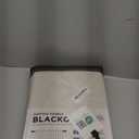 Joydeco Linen Curtains 96 inch Length 2 Panel Set, Light Filtering Curtain for Living Room Bedroom, 52 inch Wide Drapes with Rod Pocket Back Tab (96" Lx52 W, Ivory on Linen)