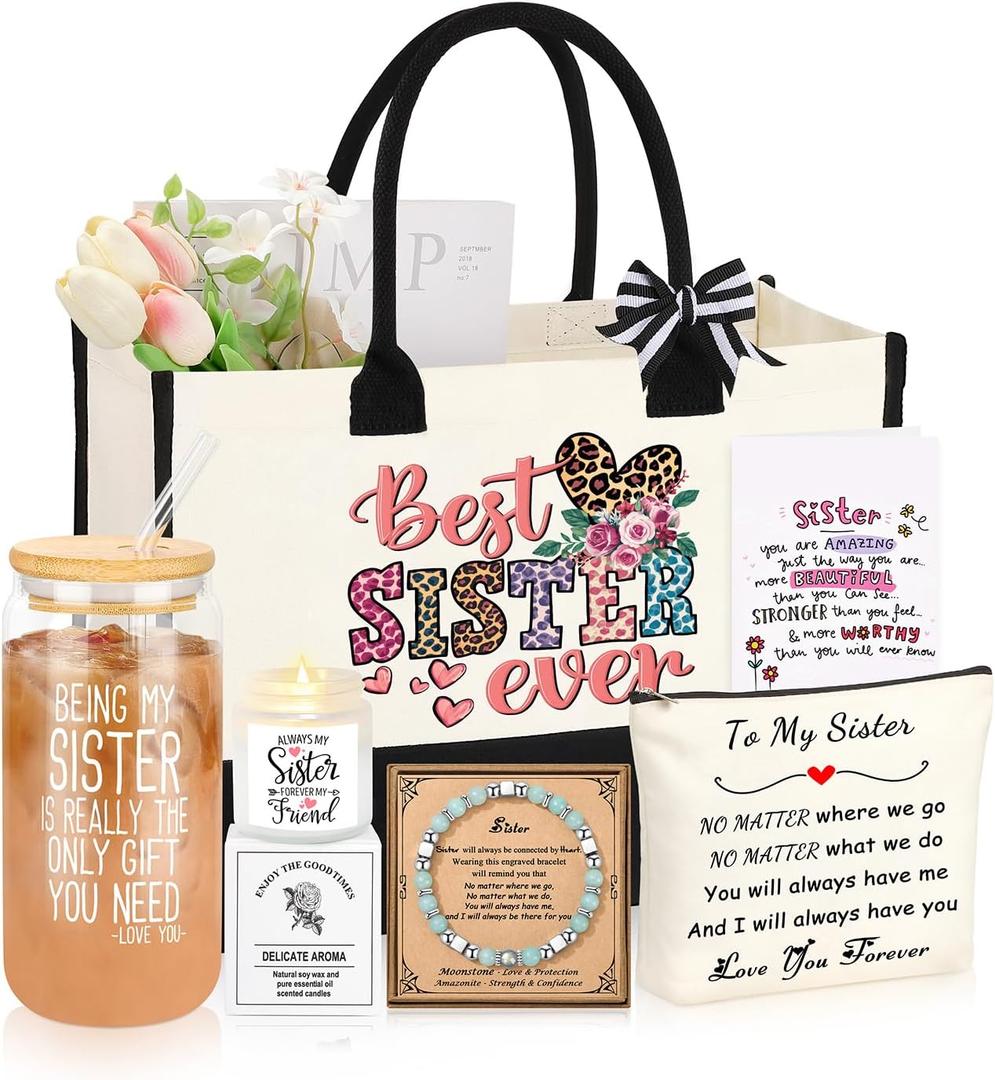 Gifts for Women Basket, Birthday Christmas Valentines Mothers Day Ideas Gifts for Mom Sister Grandma Daughter