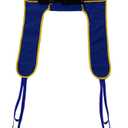 Toileting Sling, Patient Lift for Home Use Transfer Belt Medical Commode Full Body Sling -Compatible with Hoyer, Invacare, McKesson, Drive, Lumex, Medline, Joerns